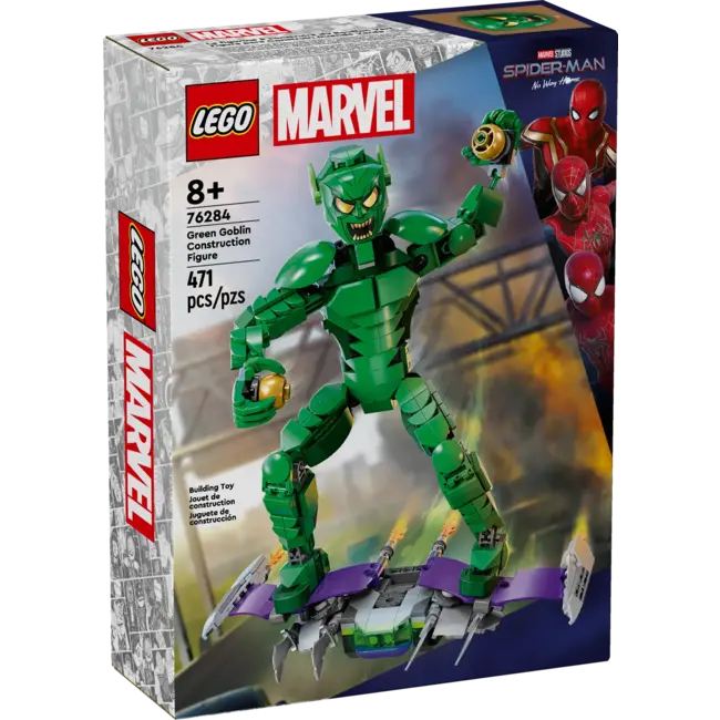 LEGO® Marvel - La figurine à construire du Bouffon Vert - 76284