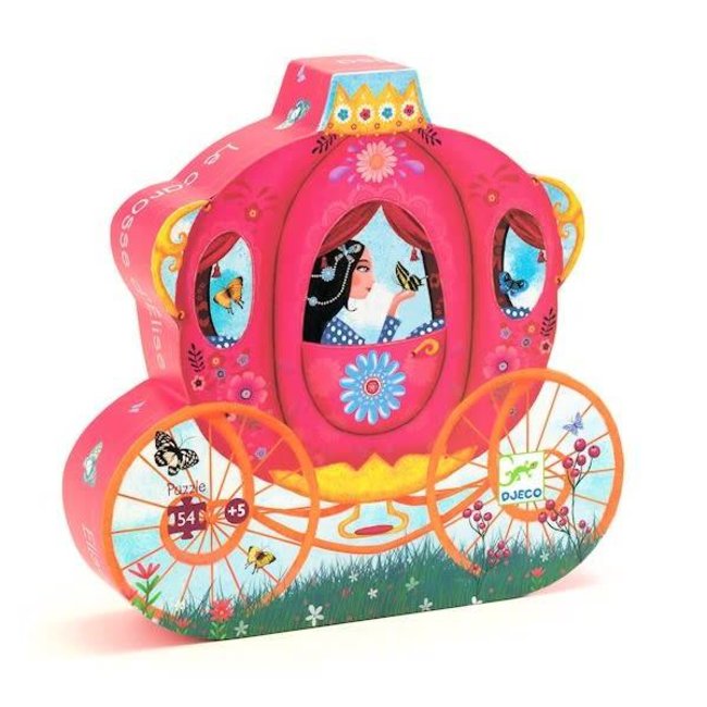 Djeco Puzzle Silhouette - La Carrosse d'Élise 54mcx