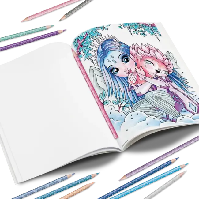 Tween Team Livre à colorier - Nebulous Stars