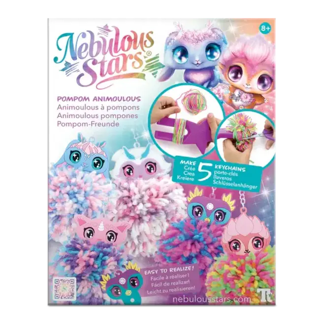 Tween Team Animoulous à pompoms - Nebulous Stars