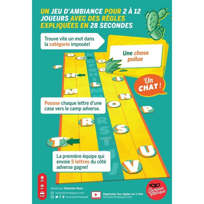 Scorpion masqué Mot pour Mot