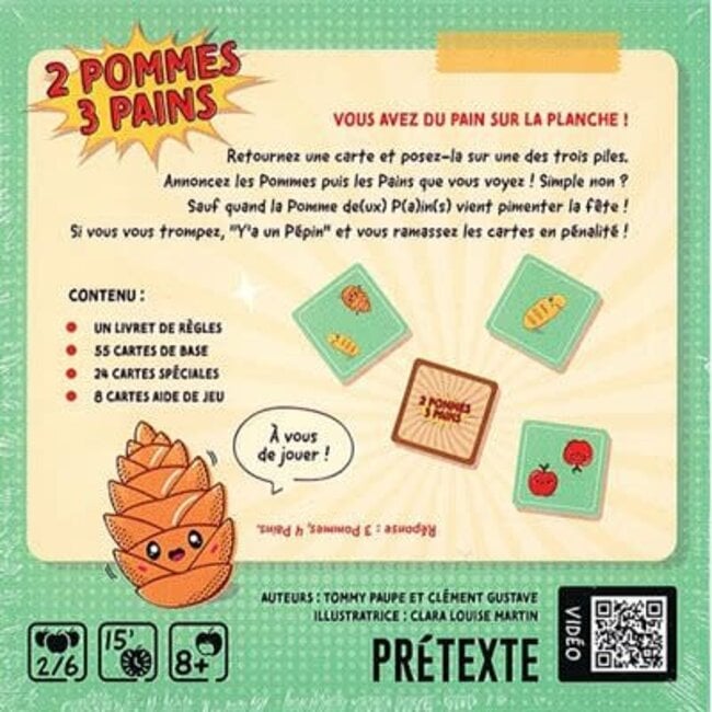 Prétexte 2 Pommes 3 Pains (Français)