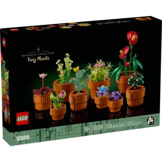 LEGO® Icons - Collection Botanique - Les petites plantes - 10329