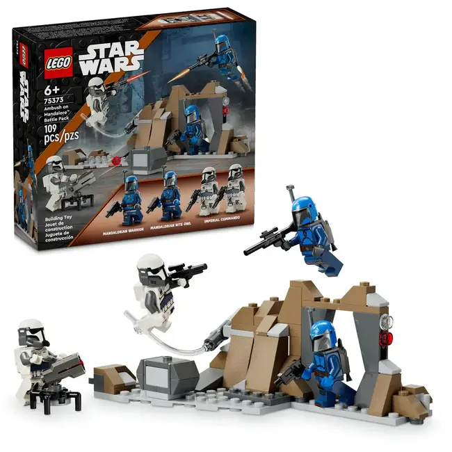 LEGO® Star Wars - Ensemble de combat L'embuscade sur Mandalore  - 75373