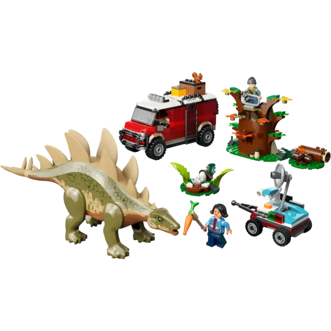 LEGO® Jurassic World - Les missions des dinosaures : La découverte du stégosaure - 76965