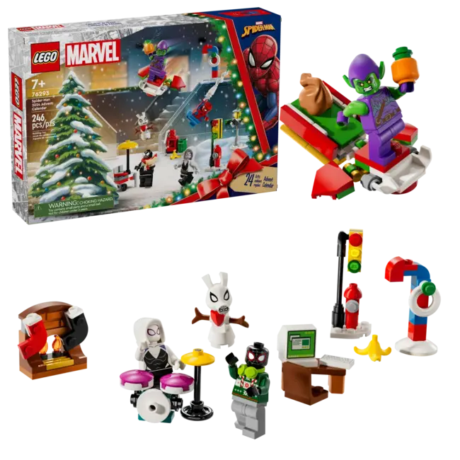 LEGO® Marvel - Le calendrier de l'Avent Spider-Man 2024 - 76293