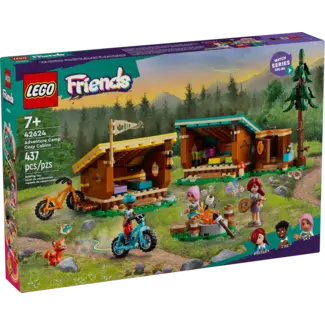 LEGO® Friends - Les chalets douillets du camp d'aventure - 42624