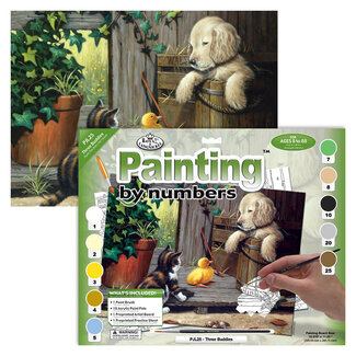 Royal & Langnickel Peinture à numéro - Trois Copains