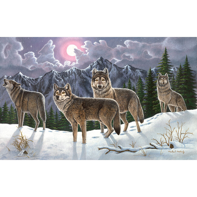 Royal & Langnickel Peinture à numéro - Loups