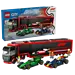 LEGO® City - Le camion de F1 avec les voitures de F1 RB20 et AMR24 - 60445
