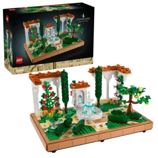 LEGO® Icons - Le jardin à la fontaine - Les jardins du Monde  - 10359