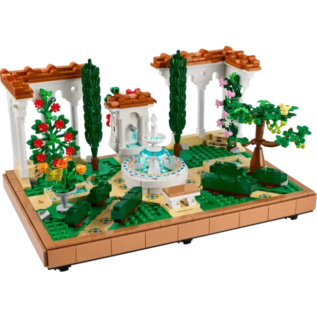 LEGO® Icons - Le jardin à la fontaine - Les jardins du Monde  - 10359