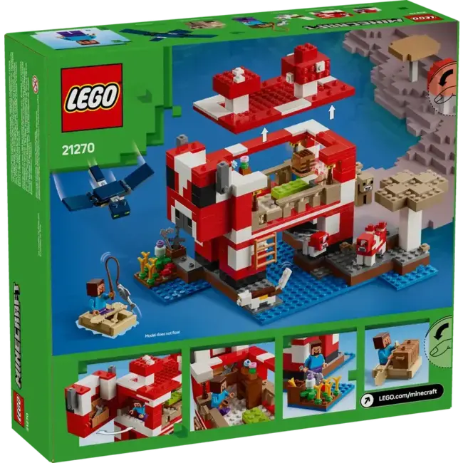 LEGO® Minecraft - La maison mooshroom - 21270