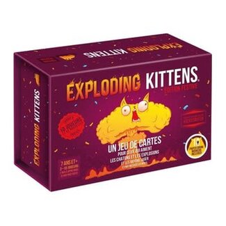 Asmodee Exploding kittens  - Édition Festive (Français)