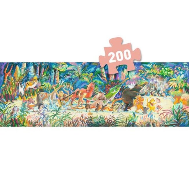 Djeco Puzzle Gallery - Woods music Band - 200pcs