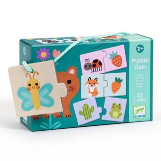 Djeco Puzzle Duo - Couleurs