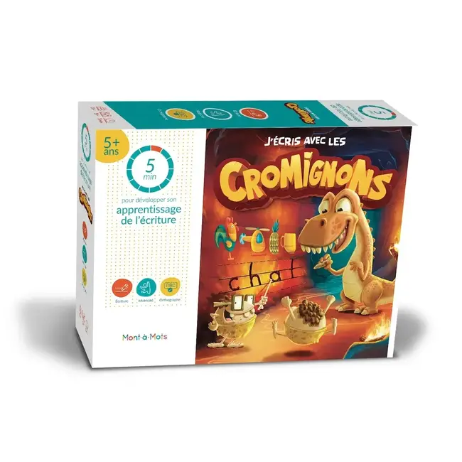 Ludik Québec Mont-à-Mots  - J'écris avec les Cromignons (Français)