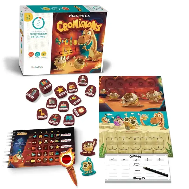 Ludik Québec Mont-à-Mots  - J'écris avec les Cromignons (Français)