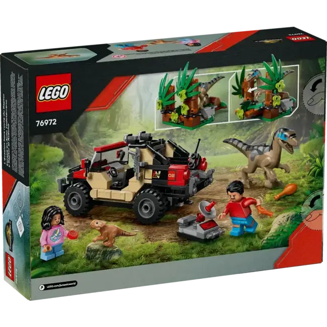 LEGO® Jurassic World - L'évasion hors route du Raptor - 76972