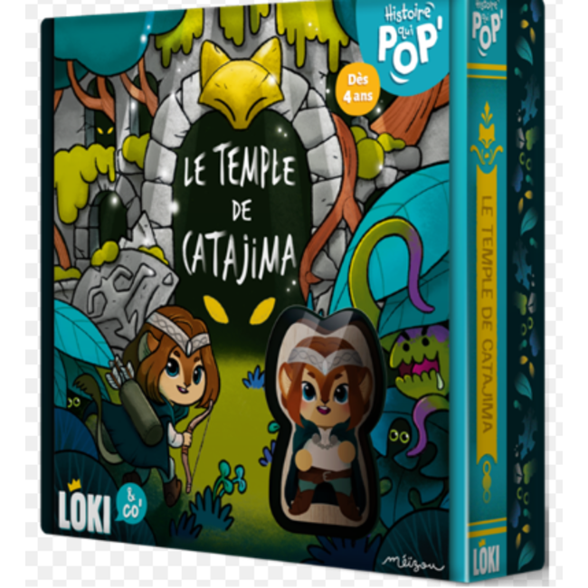 Histoire qui pop : Le temple de Catajima (Multilingue)