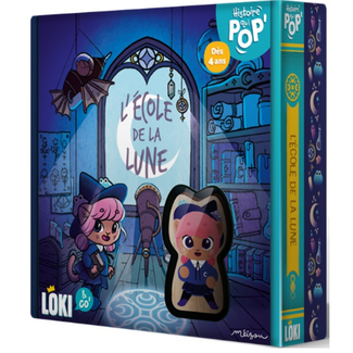 Histoire qui pop : L'école de la lune (Multilingue)