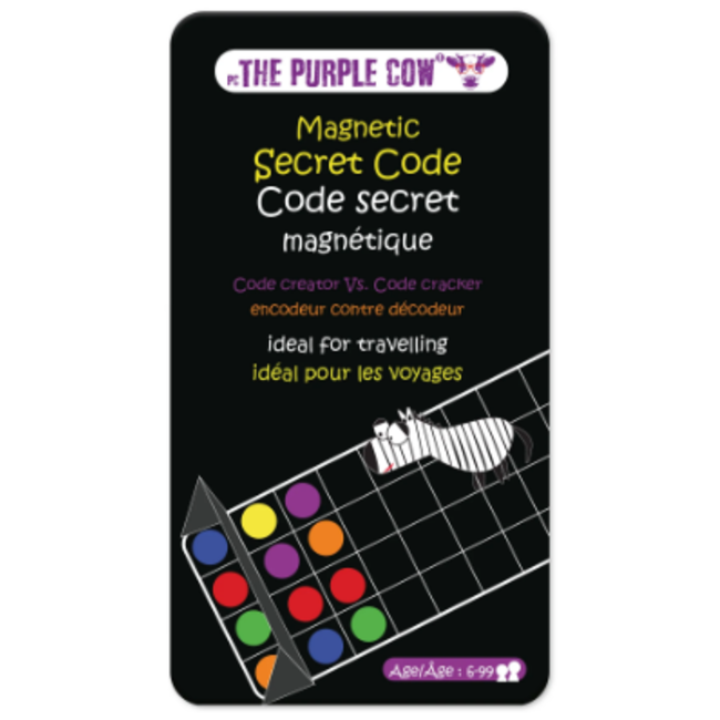purple cow Jeu Magnétique - Code Secret (Multilingue)