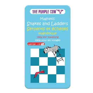 purple cow Jeu Magnétique - Serpents et Échelles (Multilingue)