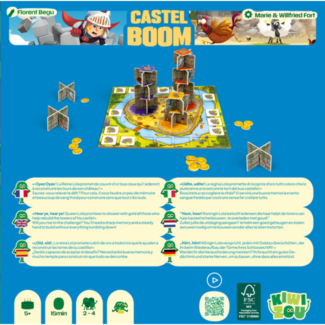 Kiwizou Castel Boom ( Multilingue )