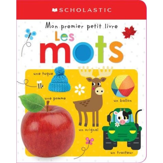 Scholastic Mon premier petit livre - Les mots