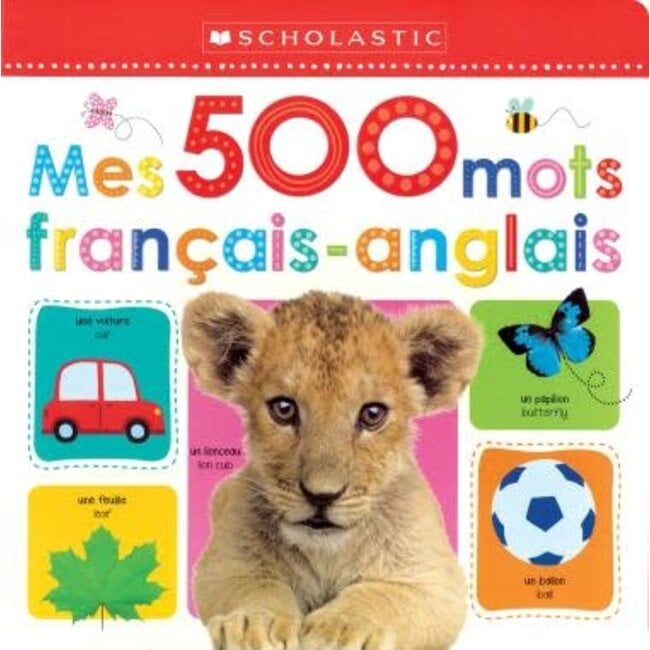 Scholastic Mes 500 mots français-anglais