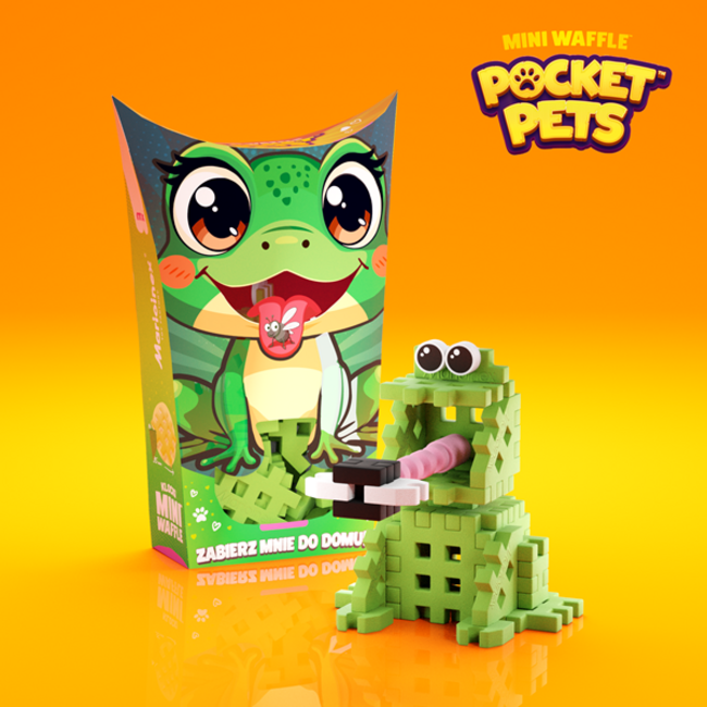 Marioinex Mini-Waffle - Animaux de poche - Grenouille