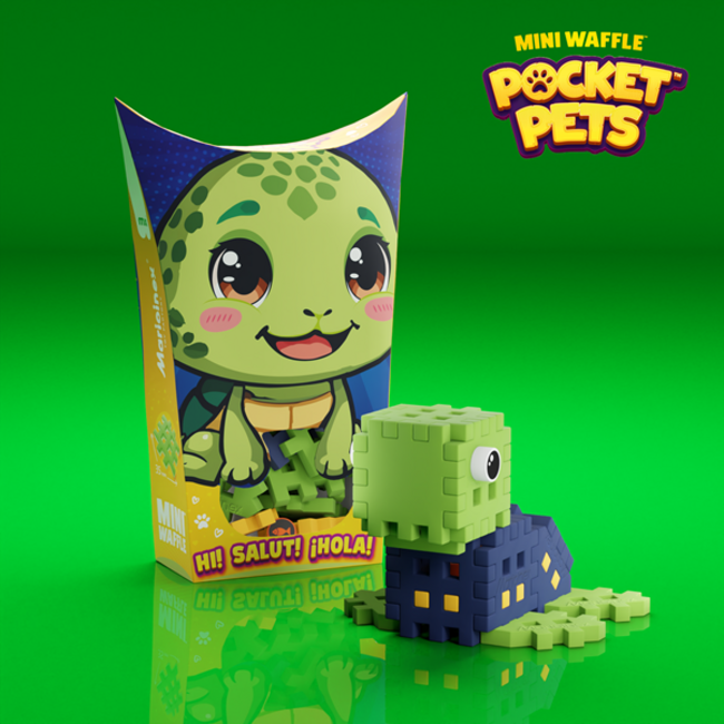 Marioinex Mini-Waffle - Animaux de poche - Tortue