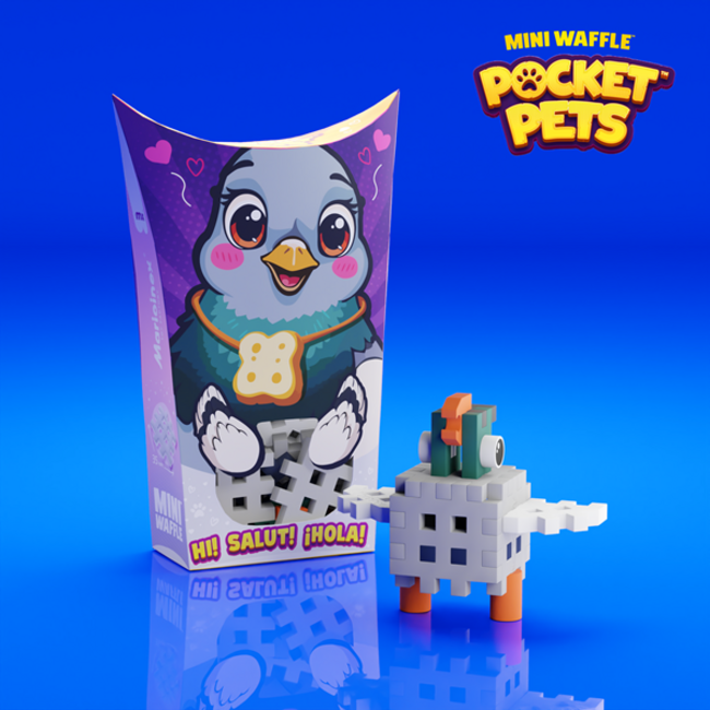 Marioinex Mini-Waffle - Animaux de poche - Pigeon