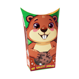 Marioinex Mini-Waffle - Animaux de poche - Castor