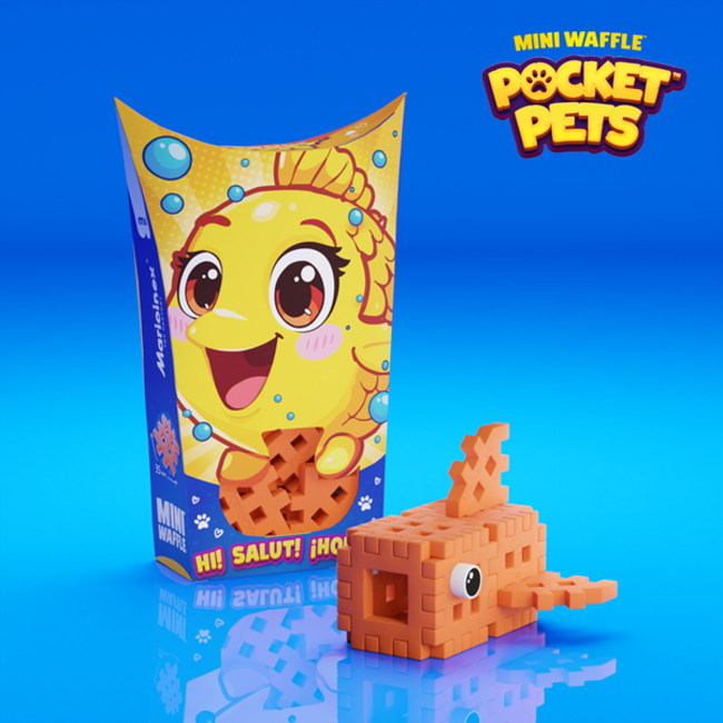 Marioinex Mini-Waffle - Animaux de poche - Poisson
