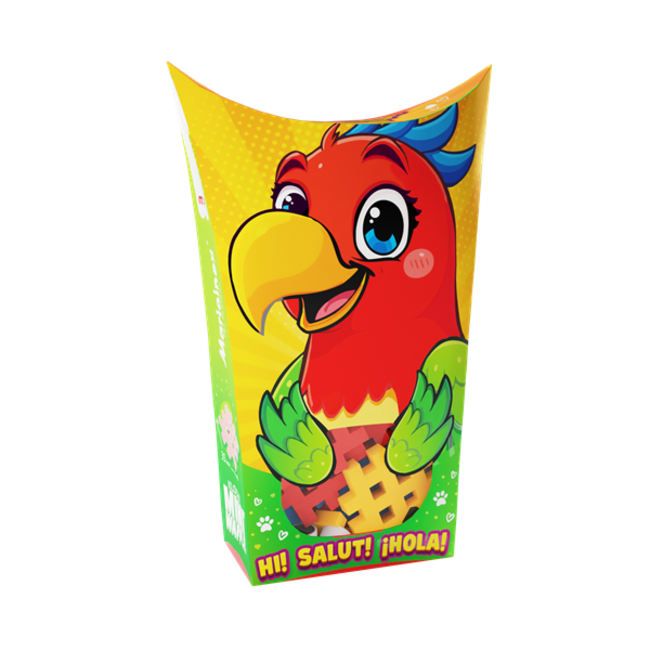 Marioinex Mini-Waffle - Animaux de poche - Perroquet