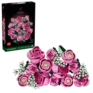 LEGO® Icons - Collection Botanique - Le bouquet de roses roses - 10374