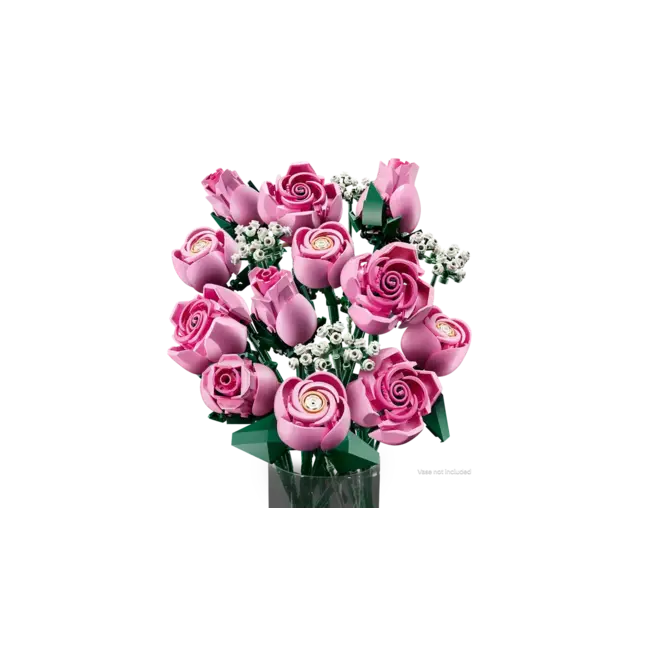 LEGO® Icons - Collection Botanique - Le bouquet de roses roses - 10374