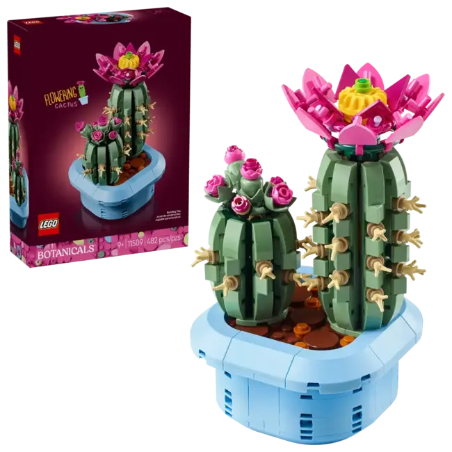 LEGO® Icons - Collection Botanique - Le Cactus en Fleurs - 11508