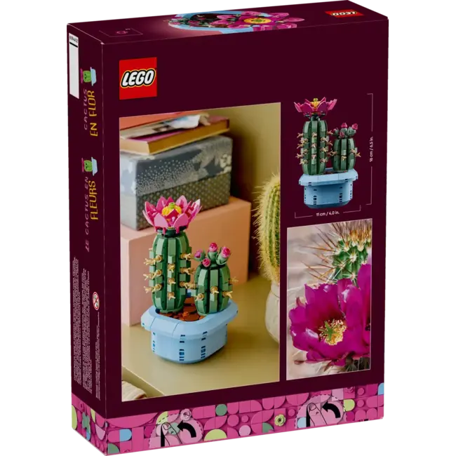 LEGO® Icons - Collection Botanique - Le Cactus en Fleurs - 11508