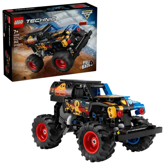 LEGO® Technic - Monster Jam Grave Digger Fire and Ice - 42219