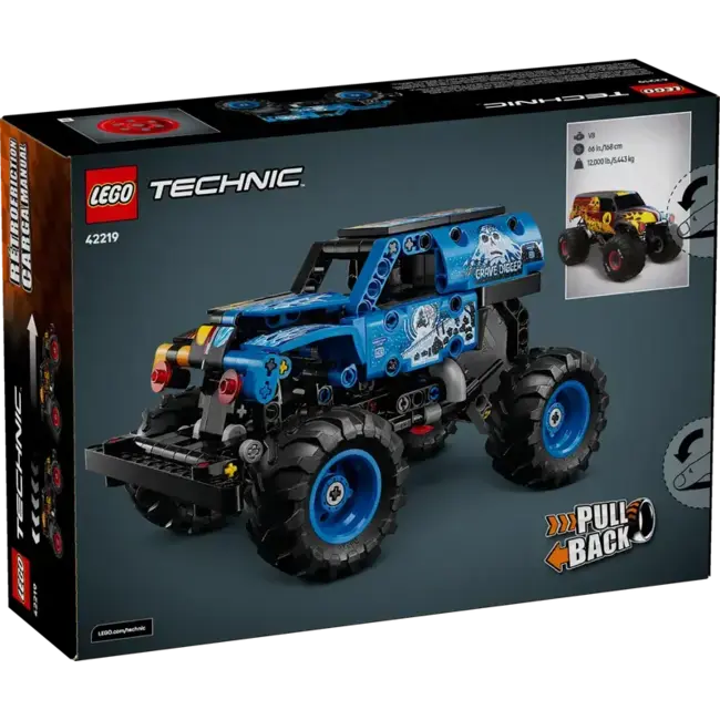 LEGO® Technic - Monster Jam Grave Digger Fire and Ice - 42219