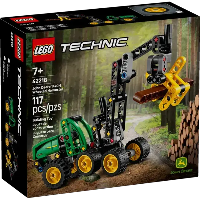LEGO® Technic - L’abatteuse-façonneuse à roues John Deere 1470H - 42218