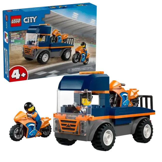 LEGO® City - Le transport de motos - 60491