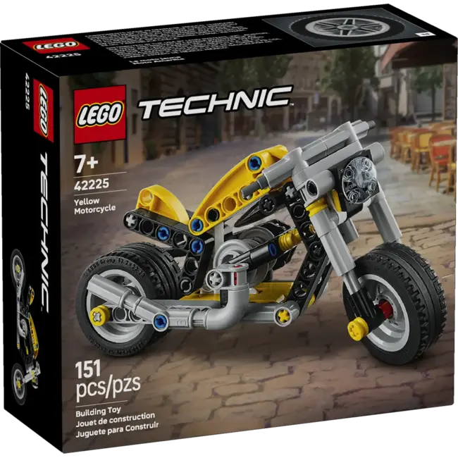 LEGO® Technic - La moto jaune - 42225