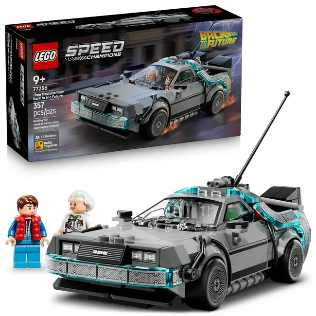 LEGO® Speed Champions - La machine à voyager dans le temps de Retour vers le futur - 77256