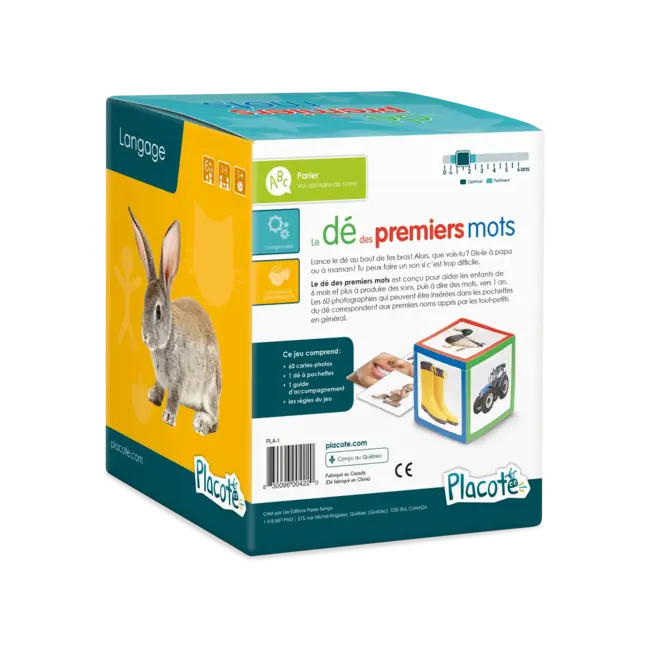 Placote Le Dé des Premiers Mots - Placote