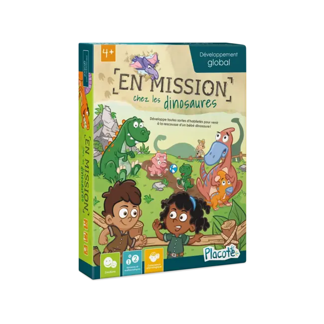 Placote En mission chez les dinosaures - Placote