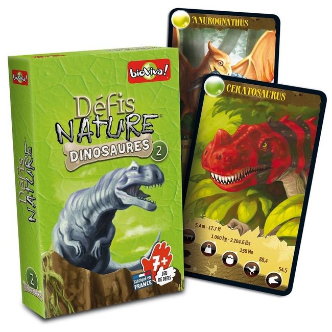 Défis Nature - Dinosaures 2 (boîte verte)