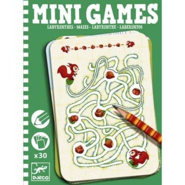 Djeco Mini Games - Les labyrinthes d'Ariane